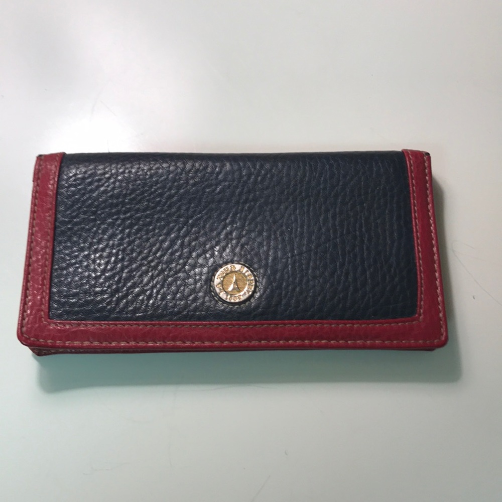 La Tour Eiffel‎ Leather vintage wallet